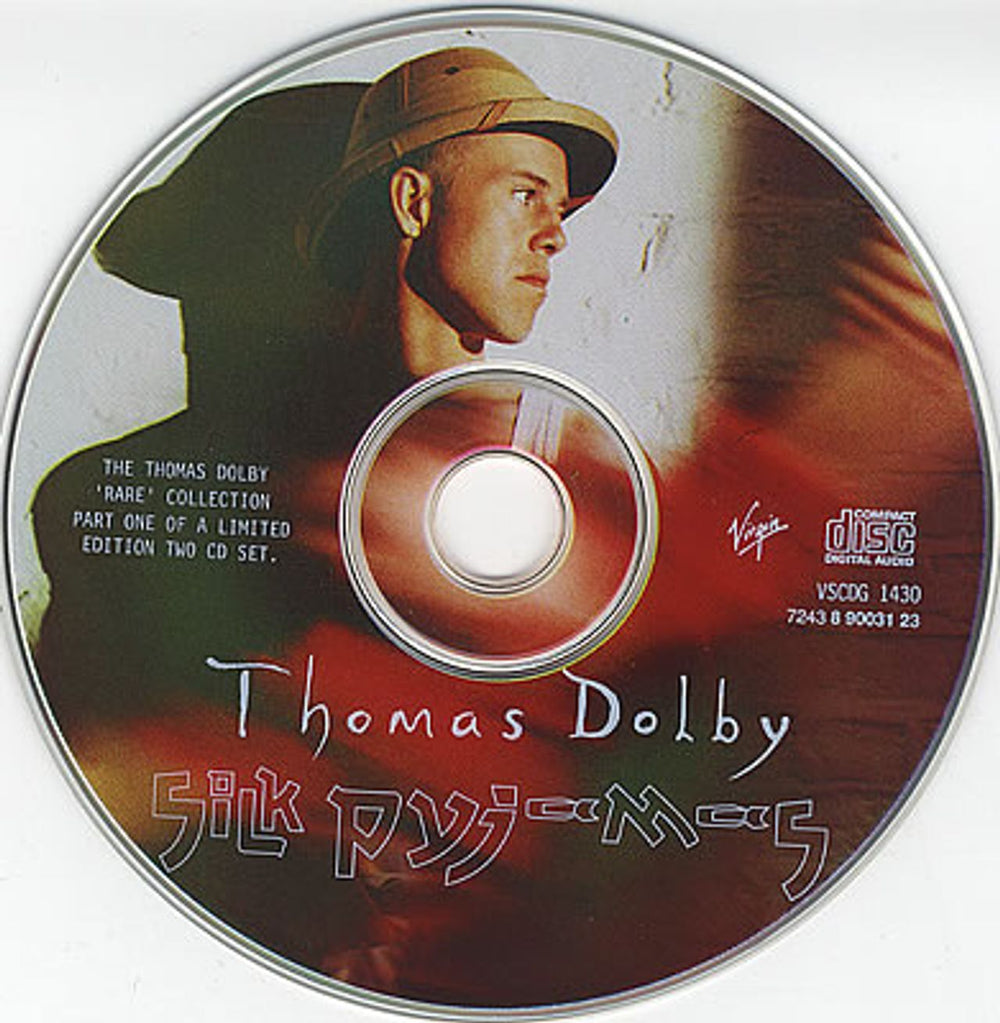 Thomas Dolby Silk Pajamas UK CD single (CD5 / 5") DOLC5SI20024