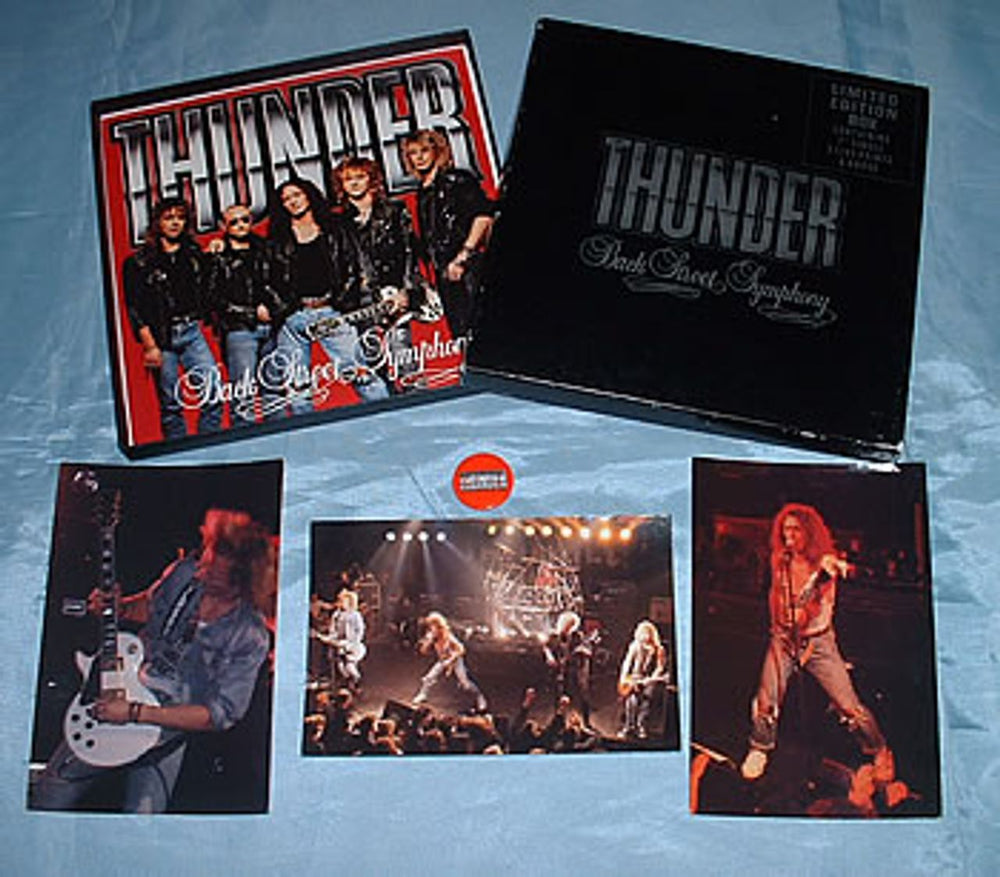 Thunder Back Street Symphony - Box UK 7" vinyl single (7 inch record / 45) EMS137