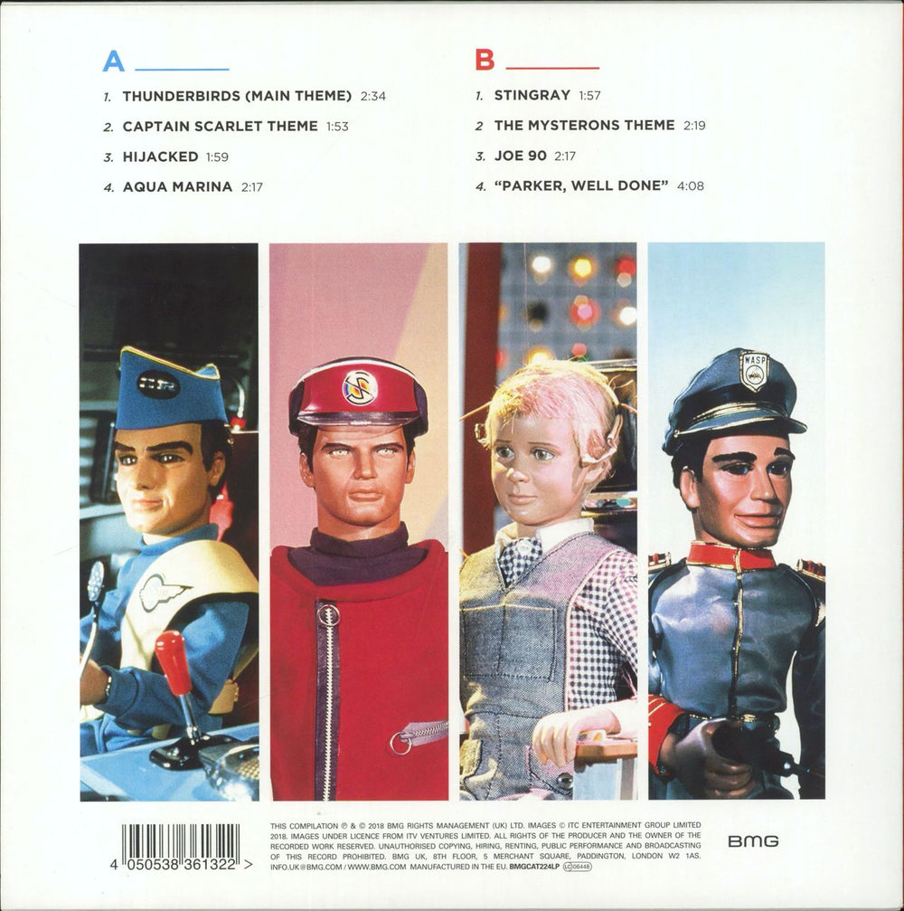 Thunderbirds No Strings Attached - RSD - Blue Vinyl UK 10" vinyl single (10 inch record) 4050538361322