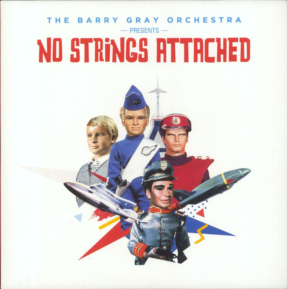 Thunderbirds No Strings Attached - RSD - Blue Vinyl UK 10" vinyl single (10 inch record) BMGCAT224LP