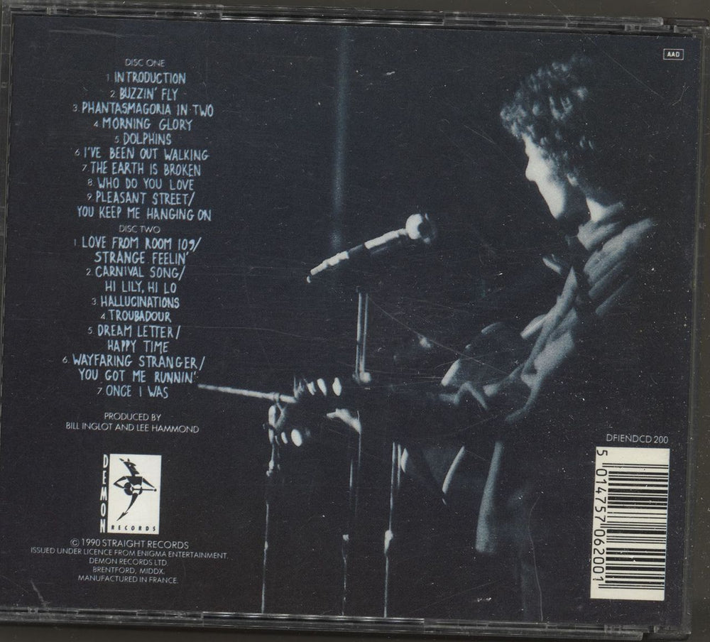 Tim Buckley Dream Letter: Live In London 1968 UK 2 CD album set (Double CD) TBK2CDR475133