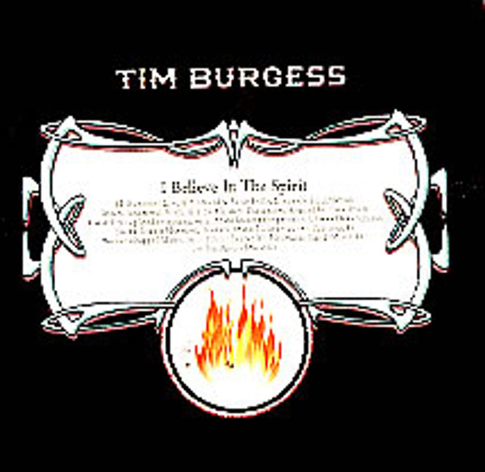 Tim Burgess I Believe In The Spirit UK Promo CD single (CD5 / 5") PIASB109CDP