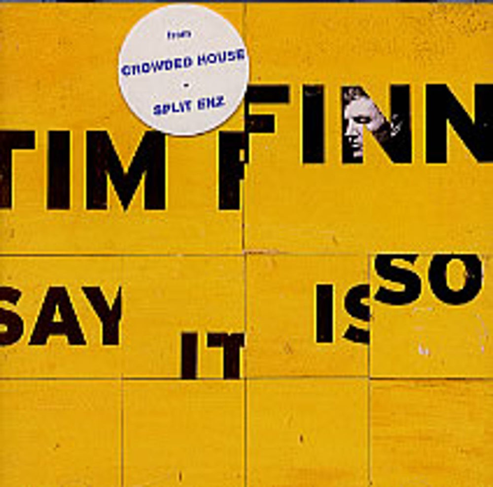 Tim Finn Say It Is So UK CD album (CDLP) 0202HYP