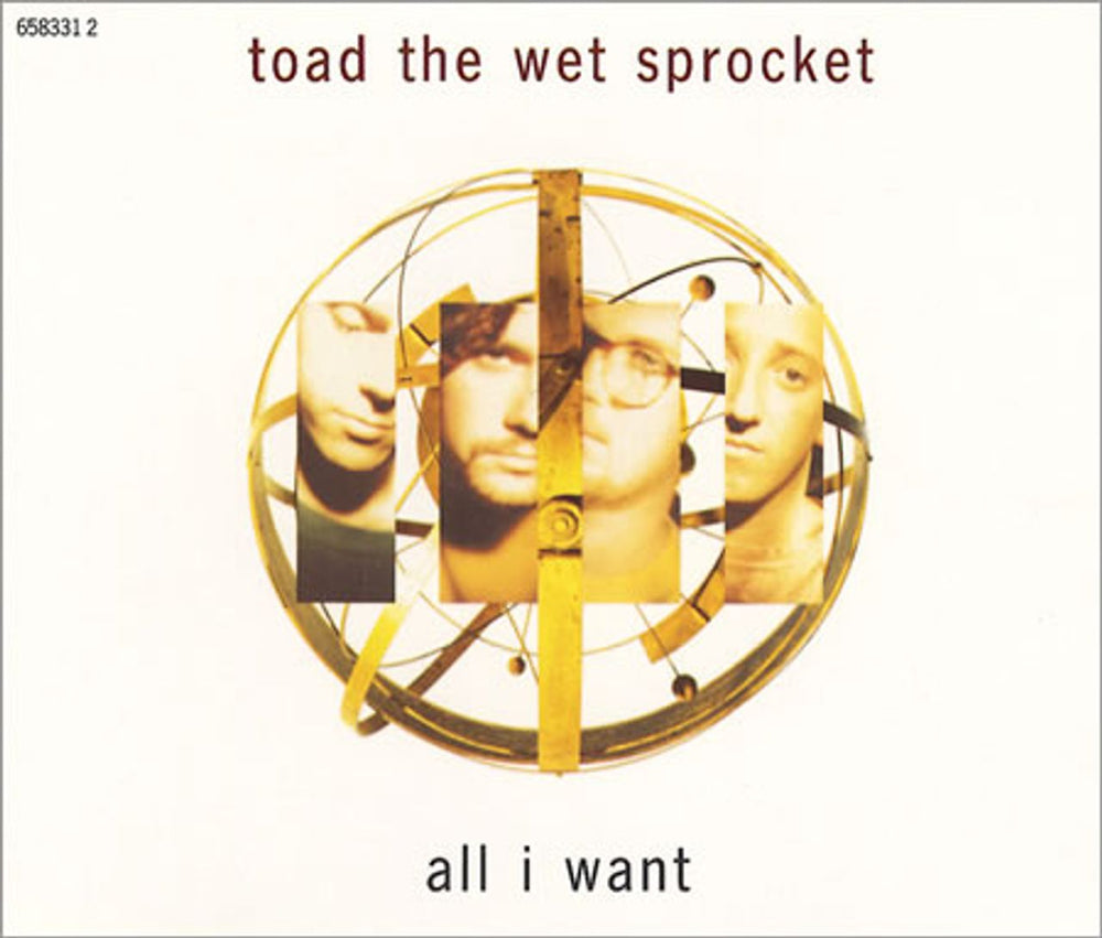 Toad The Wet Sprocket All I Want UK CD single (CD5 / 5") 658331-2