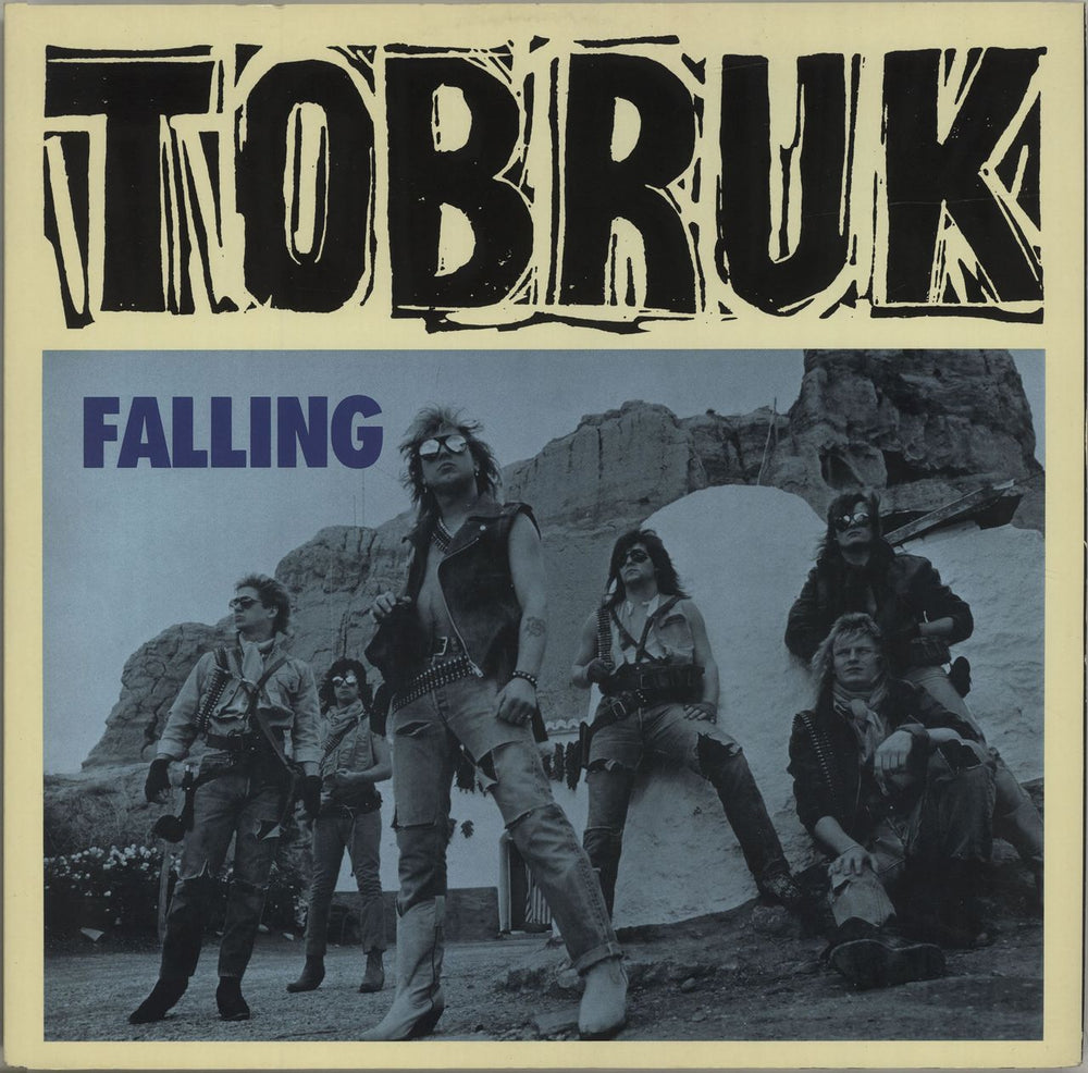 Tobruk Falling UK 12" vinyl single (12 inch record / Maxi-single) 12R6093