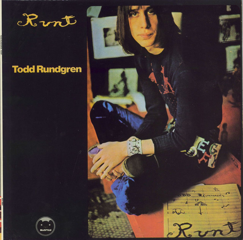 Todd Rundgren Runt Dutch vinyl LP album (LP record) BEA25.501