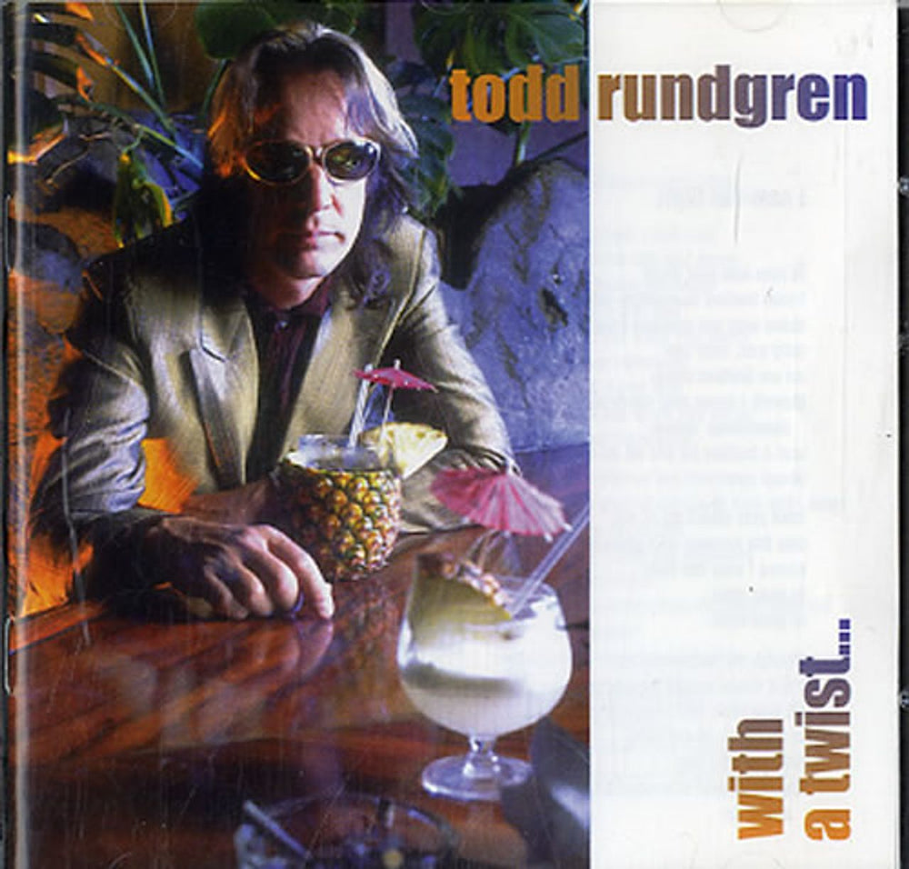 Todd Rundgren With A Twist UK CD album (CDLP) 8598662