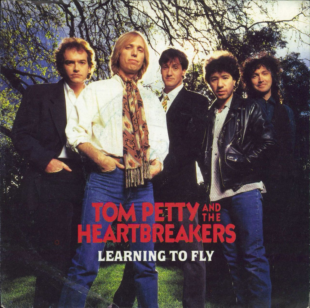 Tom Petty & The Heartbreakers Learning To Fly UK 7" vinyl single (7 inch record / 45) MCS1555