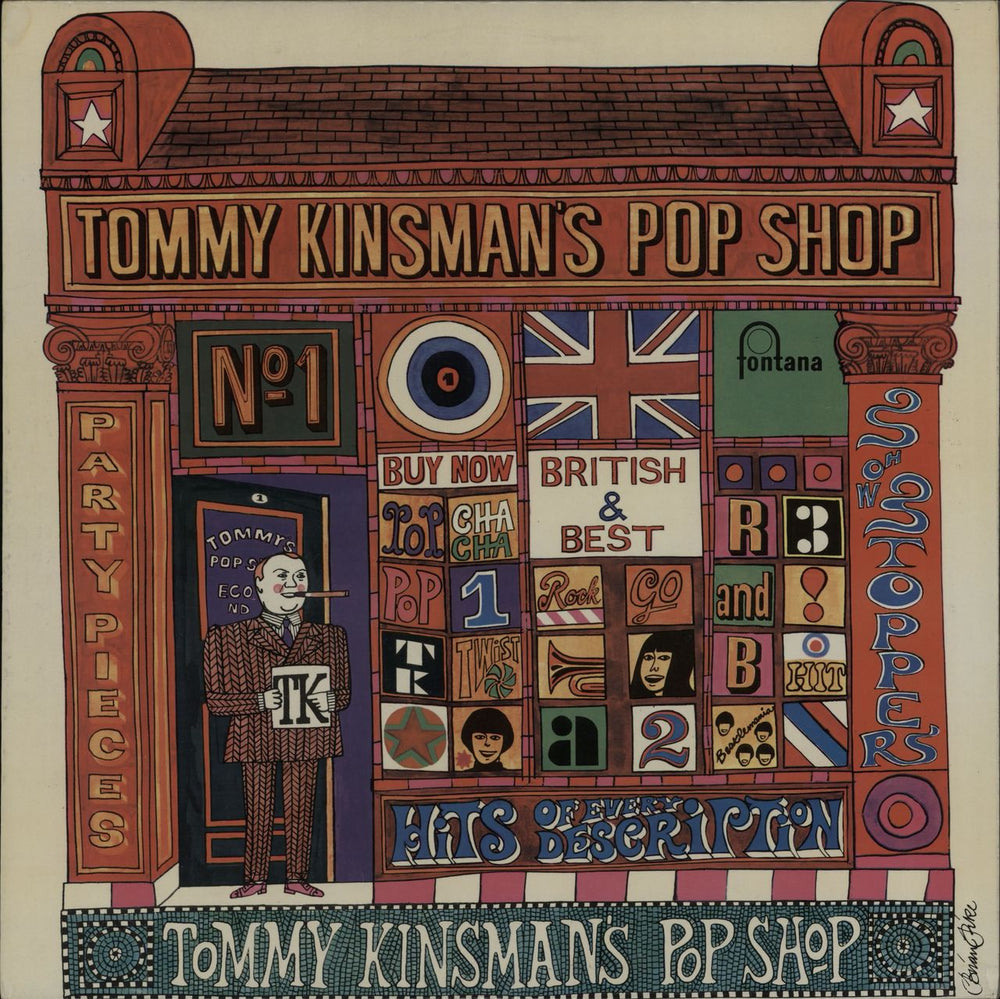 Tommy Kinsman Tommy Kingsman's Pop Shop UK vinyl LP album (LP record) TL5249