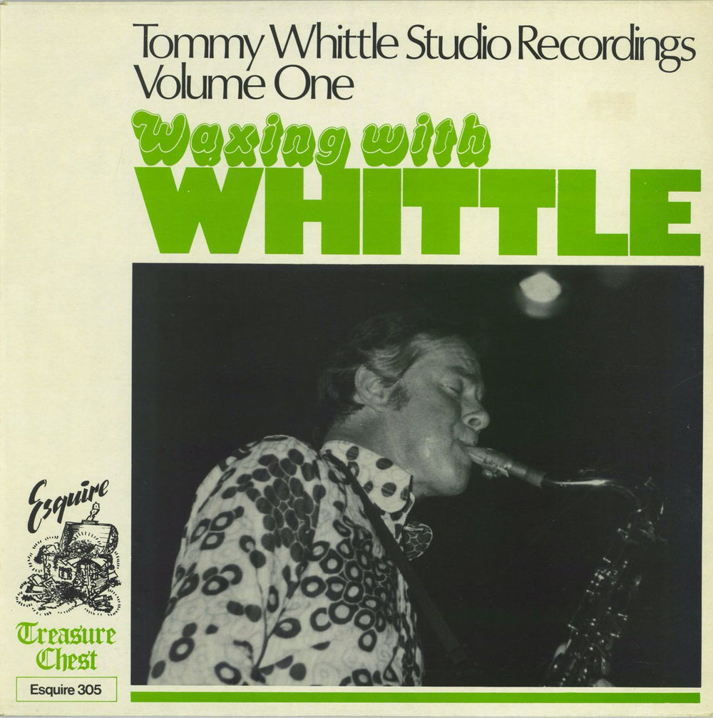 Tommy Whittle Waxing With Whittle UK vinyl LP album (LP record) 305