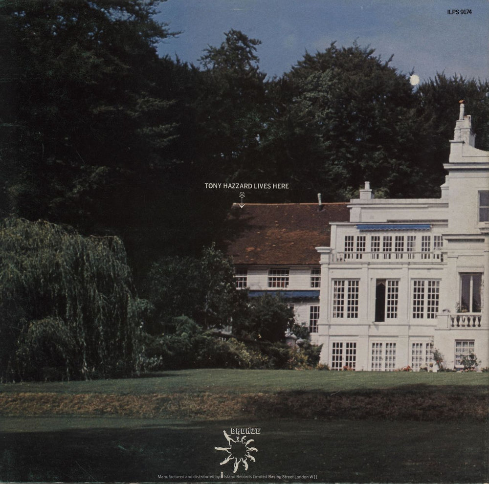 Tony Hazzard Loudwater House - EX UK vinyl LP album (LP record)