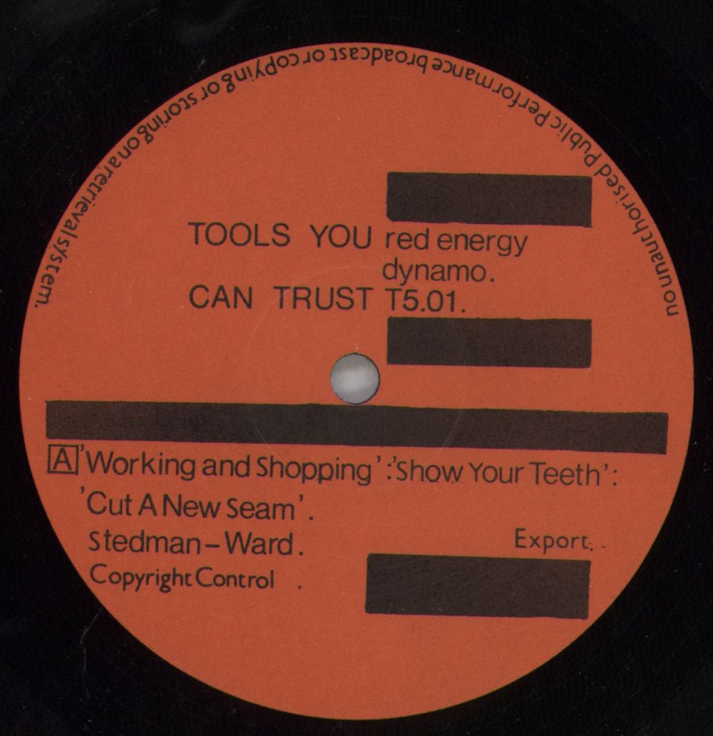 Tools You Can Trust Sharpen The Tools UK 12" vinyl single (12 inch record / Maxi-single) UO112SH822389