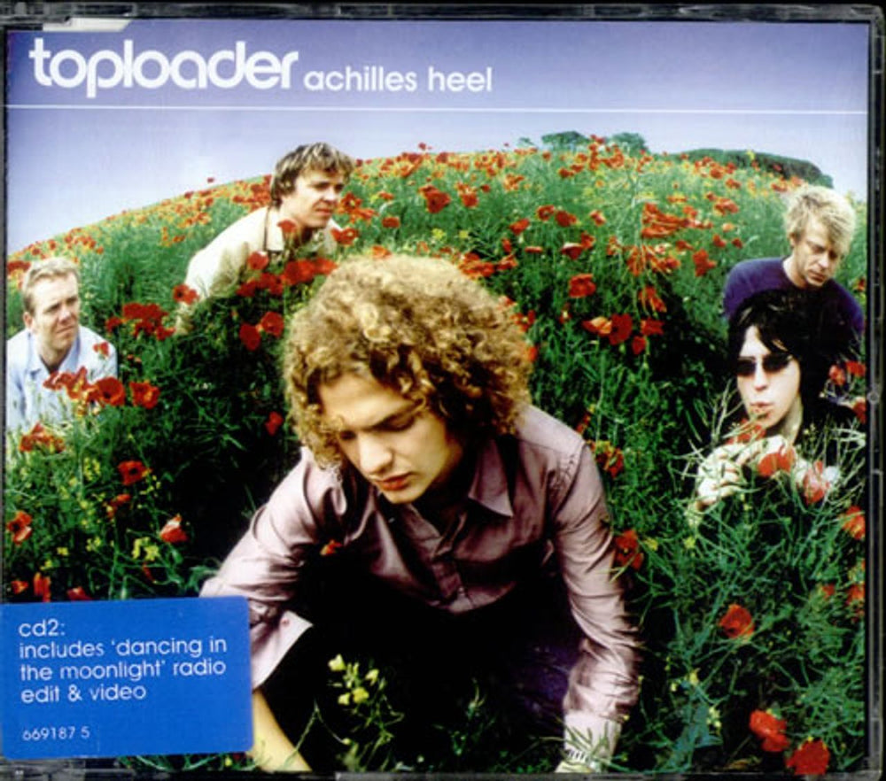 Toploader Achilles Heel UK CD single (CD5 / 5") 6691875