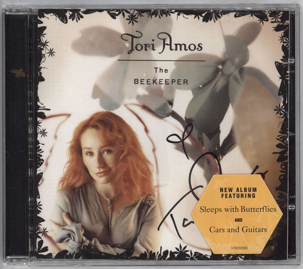 Tori Amos The Beekeeper - Autographed UK CD album (CDLP) EPC5194252