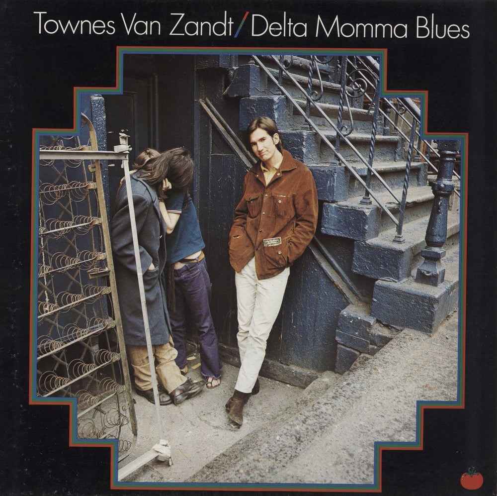 Townes Van Zandt Delta Momma Blues German vinyl LP album (LP record) 2696291