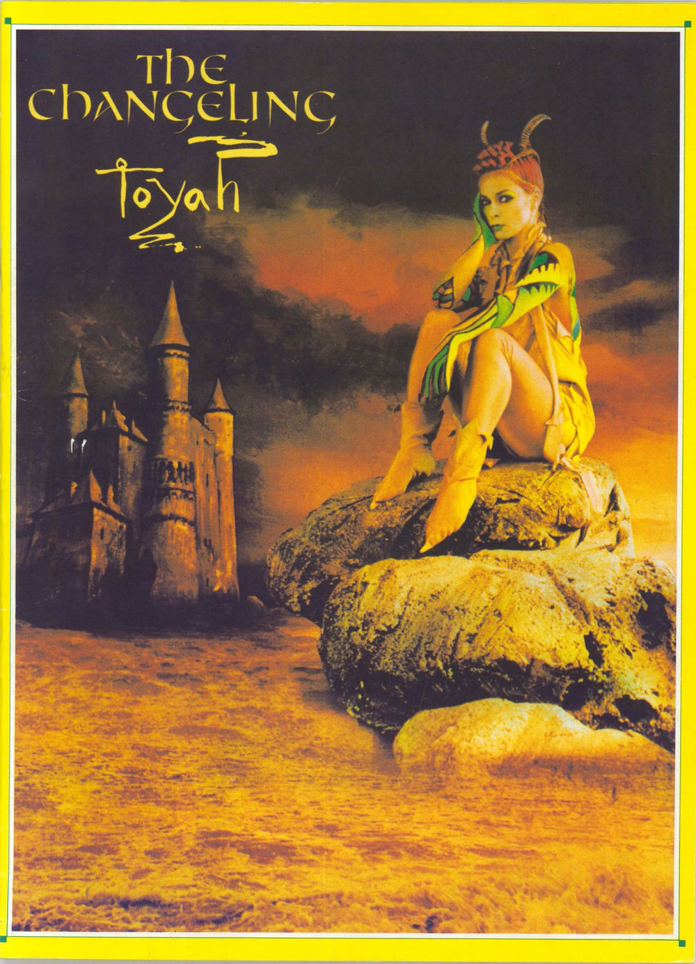 Toyah The Changeling Tour 1982 + Ticket Stub & Badge UK tour programme PROGRAMME, TICKET & BADGE