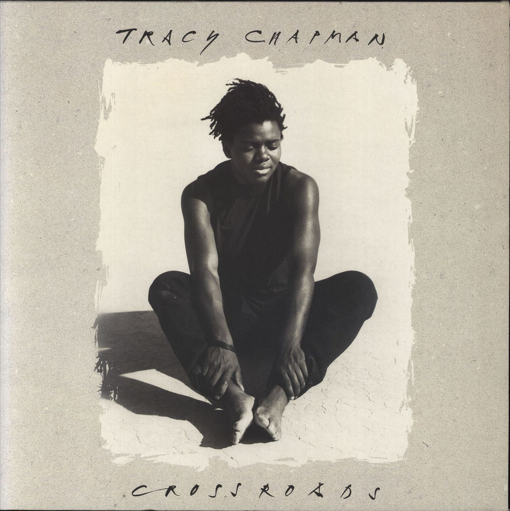 Tracy Chapman Crossroads - EX UK vinyl LP album (LP record) EKT61