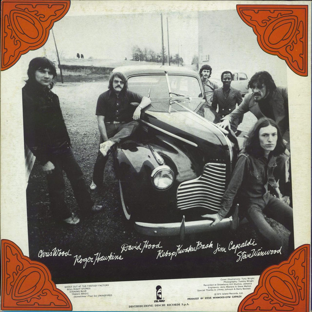 Traffic Shoot Out At The Fantasy Factory Italian vinyl LP album (LP record) 5014474262241