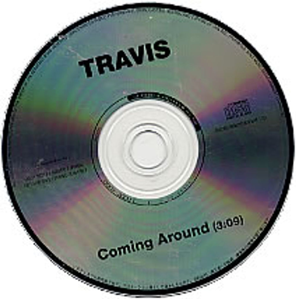 Travis (90s) Coming Around Japanese Promo CD single (CD5 / 5") QDCA-93311