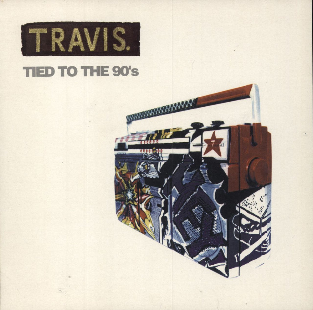 Travis (90s) Tied To The 90's UK 7" vinyl single (7 inch record / 45) ISOM5S