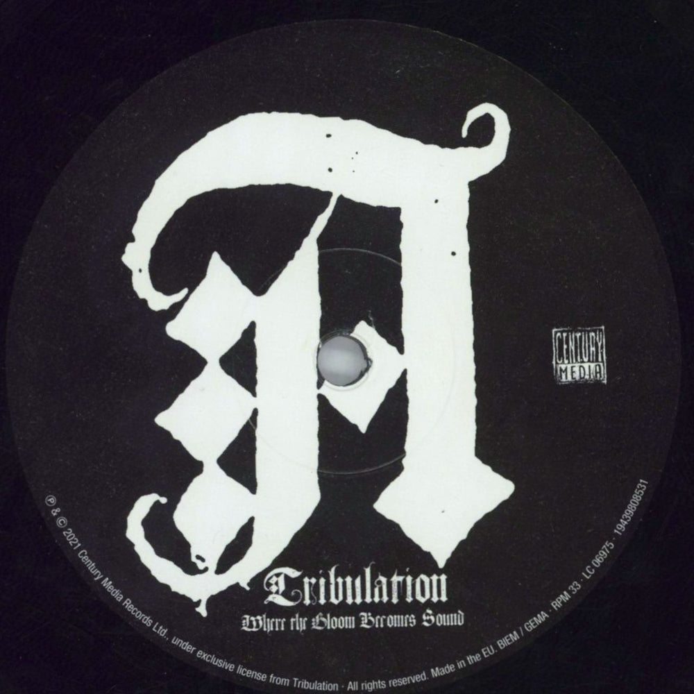 Tribulation Where The Gloom Becomes Sound - 180gram - Shrink German vinyl LP album (LP record) 2U3LPWH820753