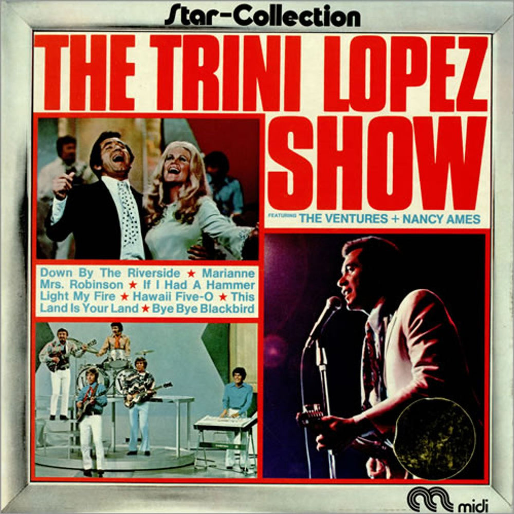 Trini Lopez The Trini Lopez Show UK vinyl LP album (LP record) MID34011