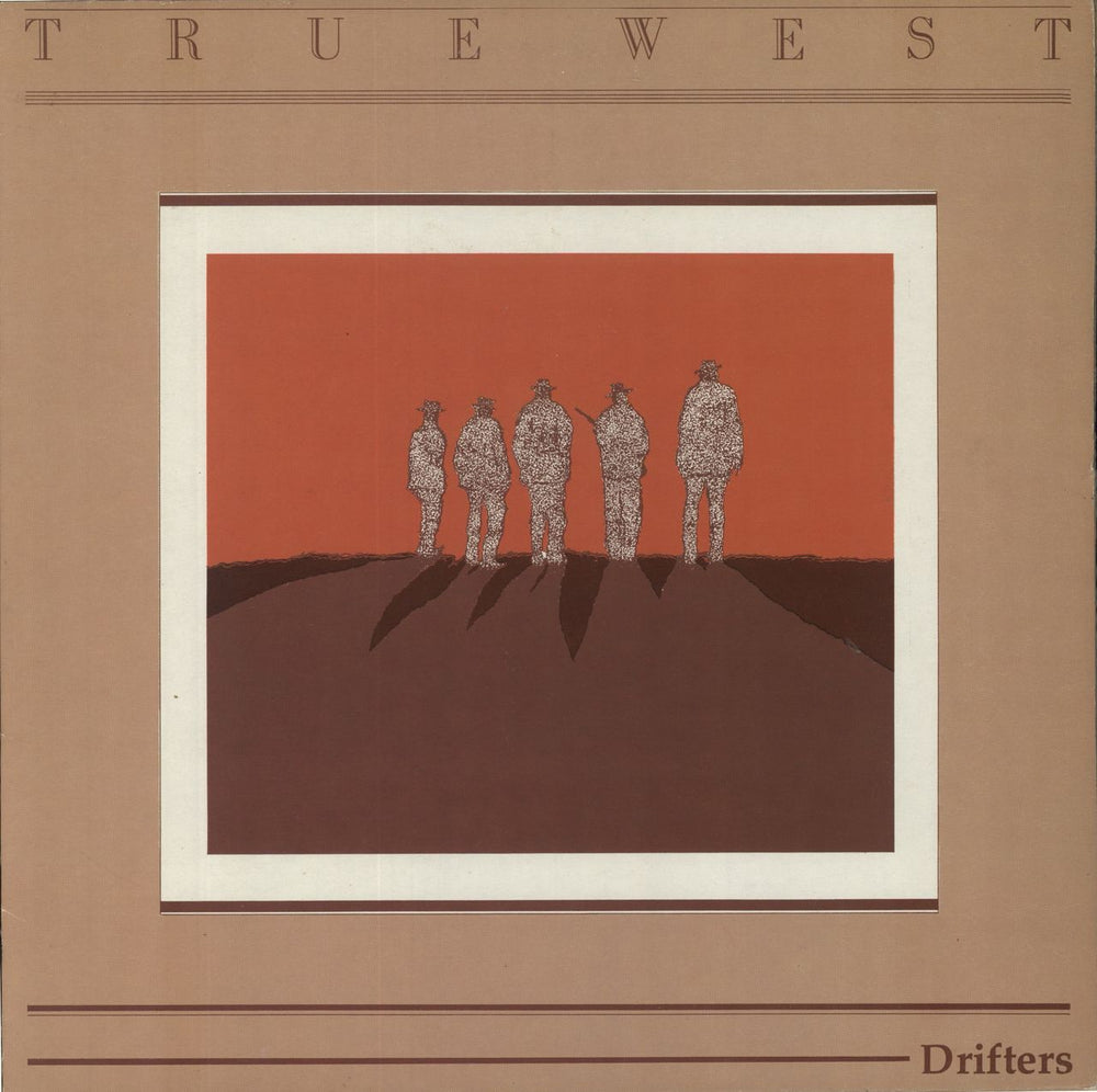 True West Drifters French vinyl LP album (LP record) ROSE45