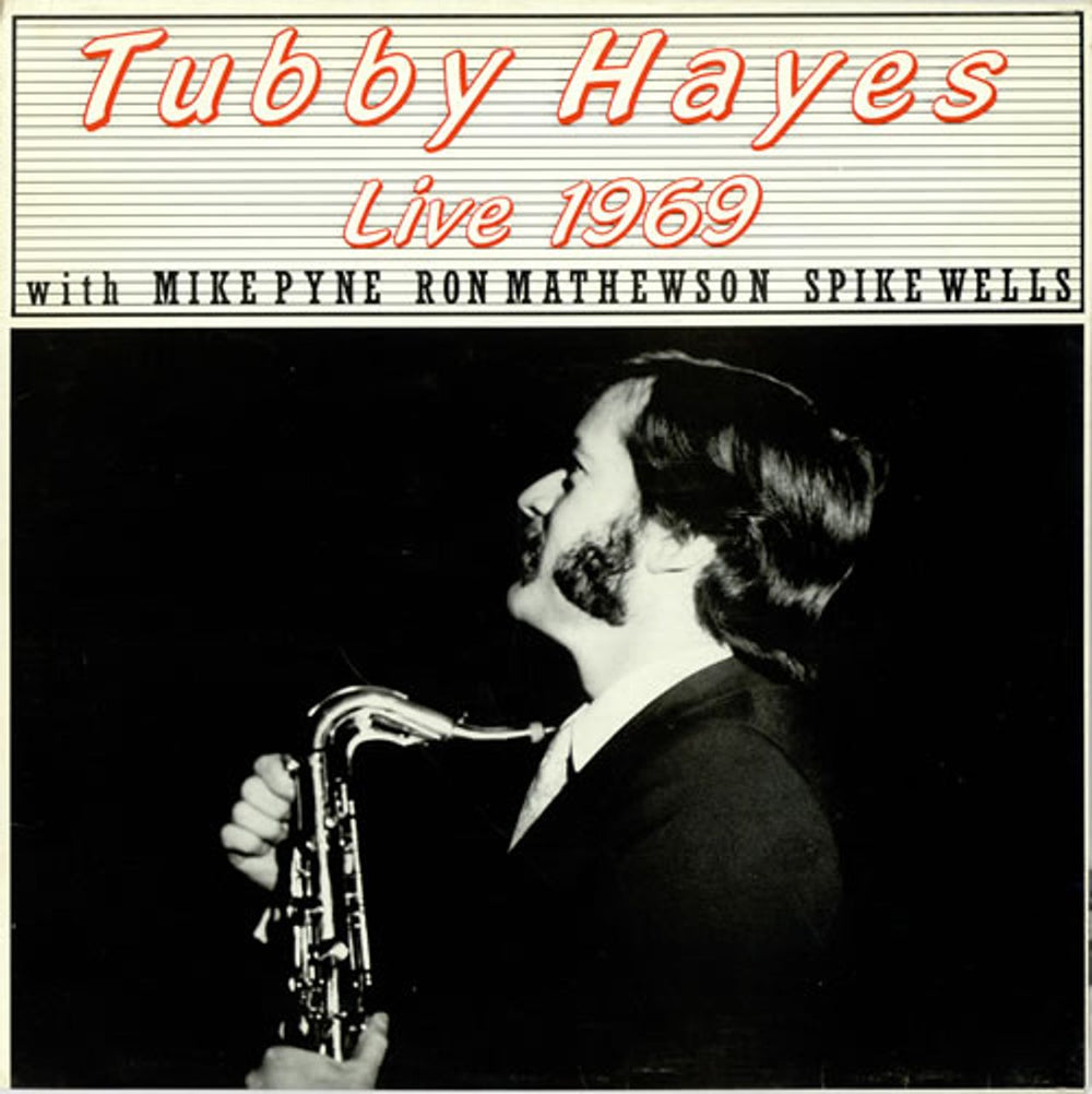 Tubby Hayes Live 1969 UK vinyl LP album (LP record) HQ3006