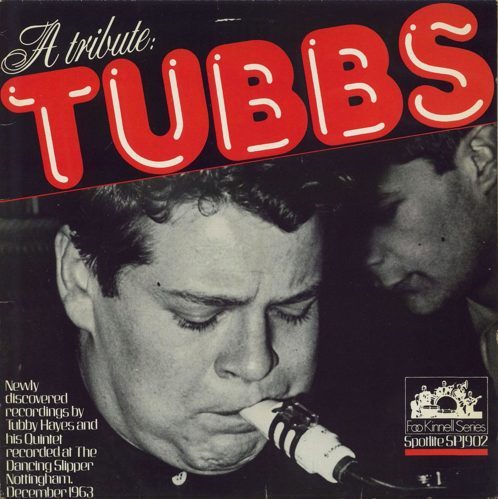 Tubby Hayes Tubbs: A Tribute UK vinyl LP album (LP record) SPJ902