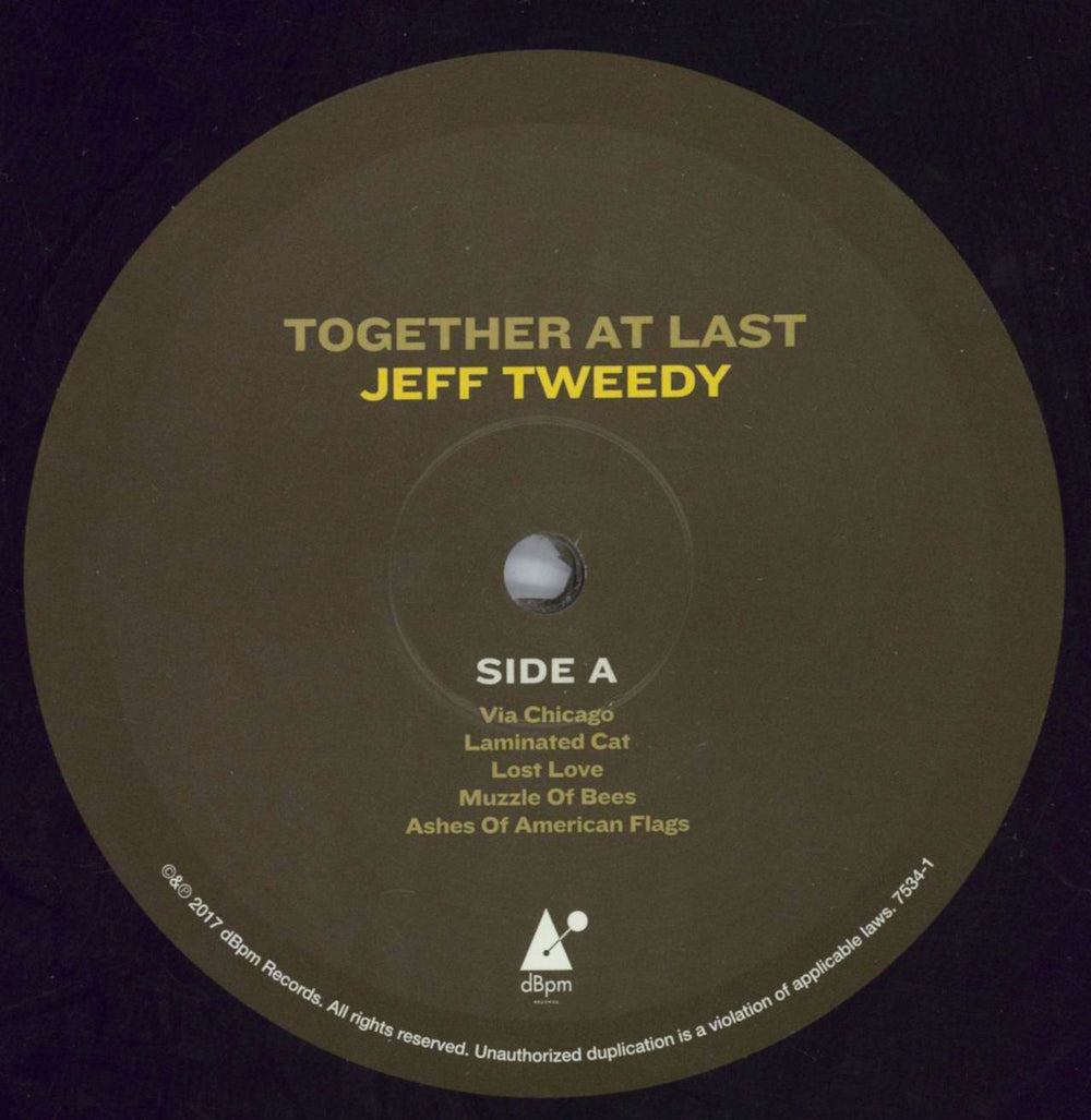 Tweedy Together At Last - 180gm UK vinyl LP album (LP record) YWELPTO820790