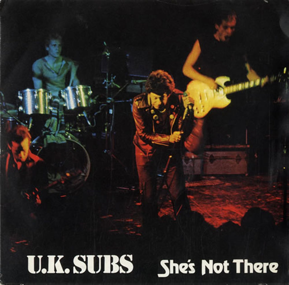 U.K. Subs She's Not There EP UK 7" vinyl single (7 inch record / 45) GEMS14