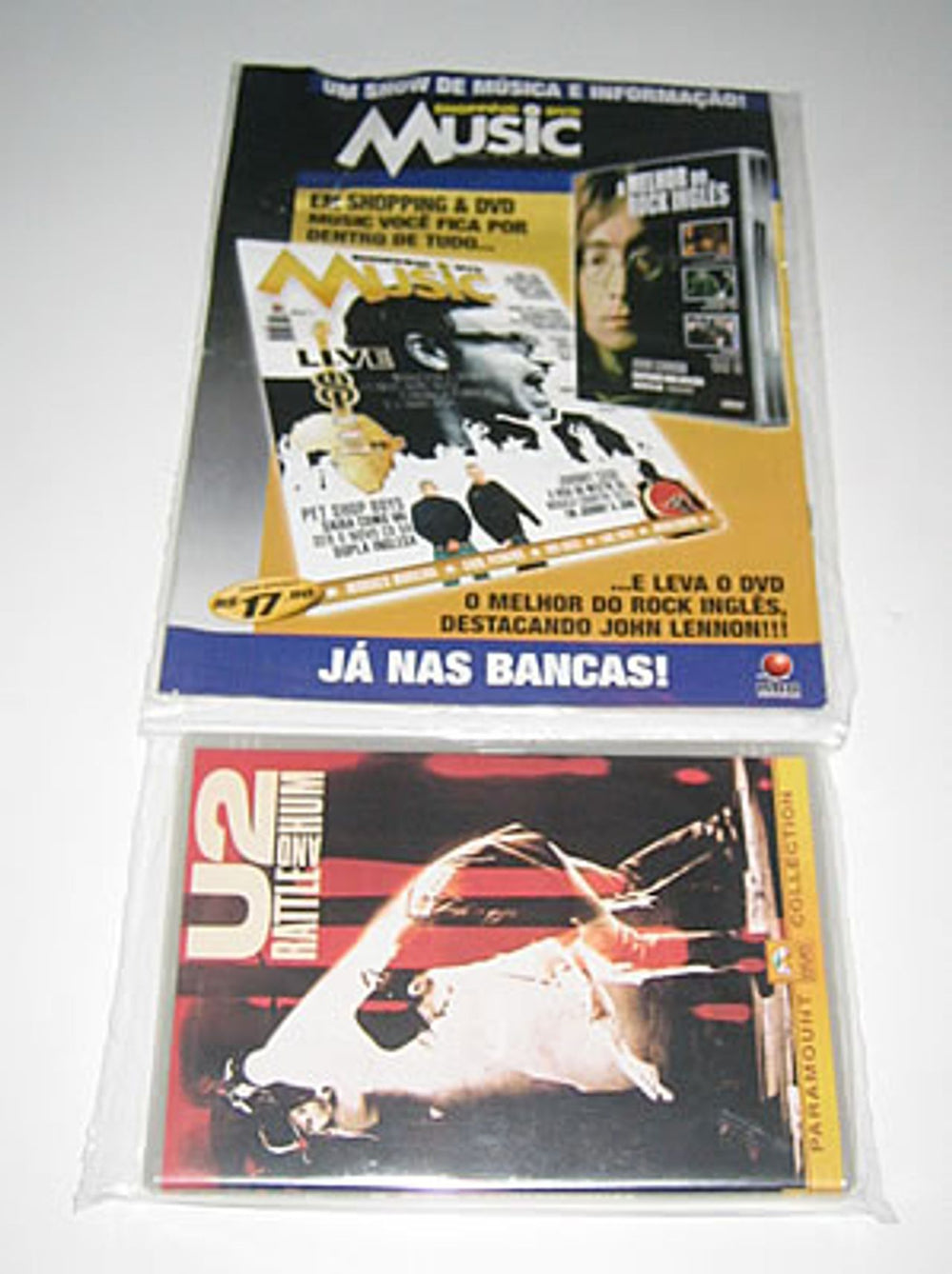 U2 Rattle And Hum + DVD Music Especial Magazine Brazilian DVD U-2DDRA352802