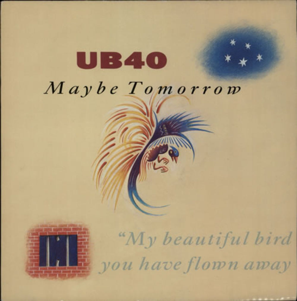 UB40 Maybe Tomorrow UK 12" vinyl single (12 inch record / Maxi-single) DEP27-12