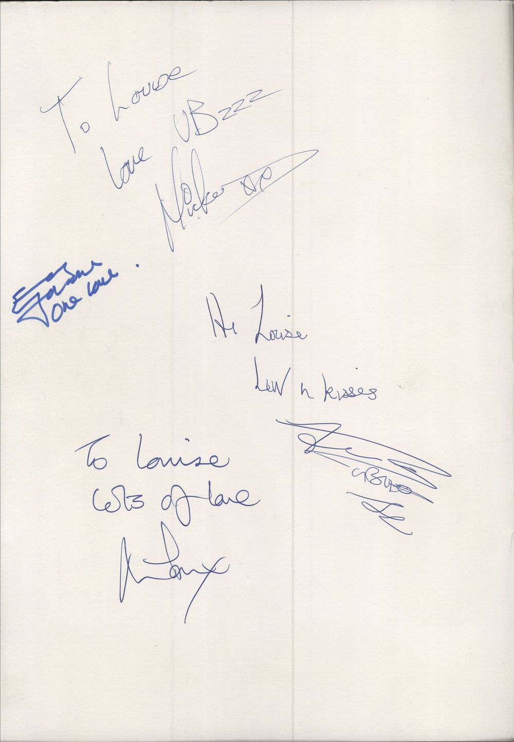 UB40 On Tour - Autographed UK tour programme UB4TRON783665