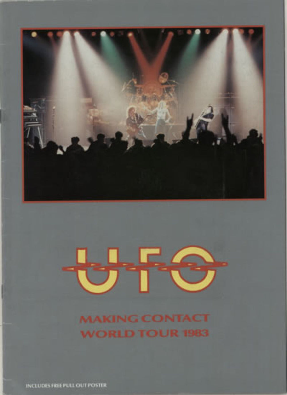 UFO Making Contact World Tour 1983 UK tour programme TOUR PERSONNEL