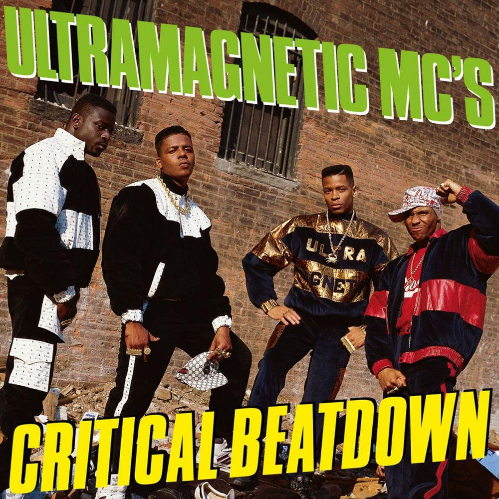 Ultramagnetic MC's Critical Beatdown + Bonus Tracks - Yellow Vinyl UK 2-LP vinyl record set (Double LP Album) YX22LCR767429