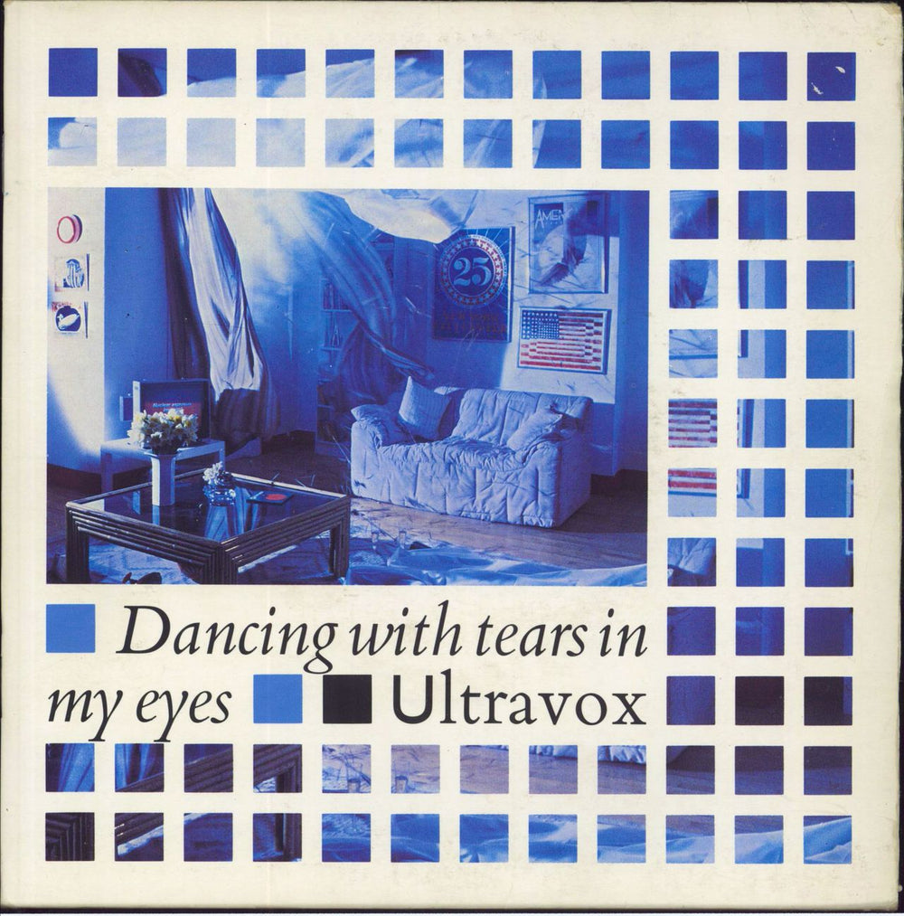 Ultravox Dancing With Tears In My Eyes - Clear Vinyl UK 7" vinyl single (7 inch record / 45) UV1