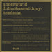 Underworld Dubnobasswithmyheadman - Sealed Box Set UK CD Single Box Set UDWCXDU661852