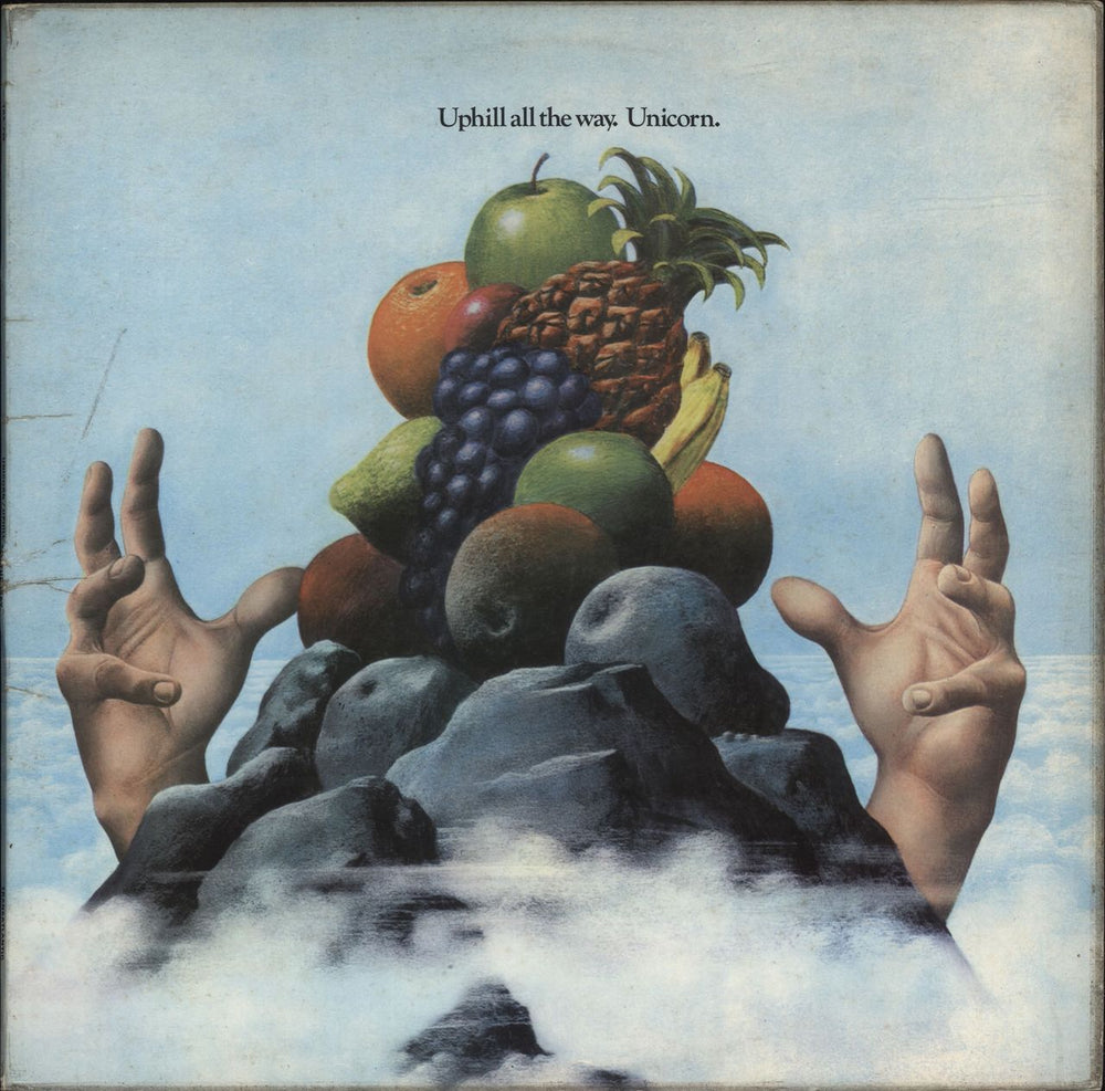 Unicorn Up Hill All The Way UK vinyl LP album (LP record) TRA238