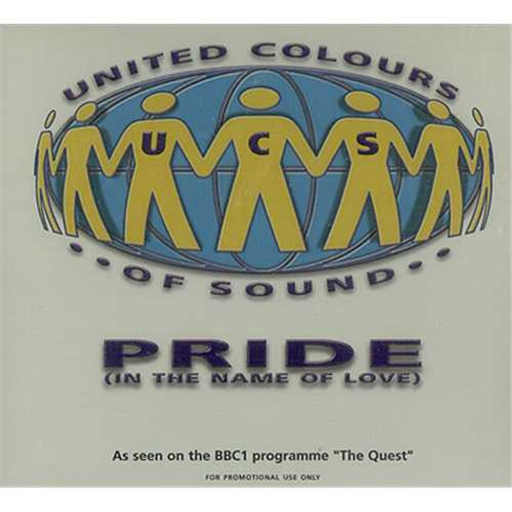 United Colours Of Sound Pride In The Name Of Love UK Promo CD-R acetate CD ACETATE