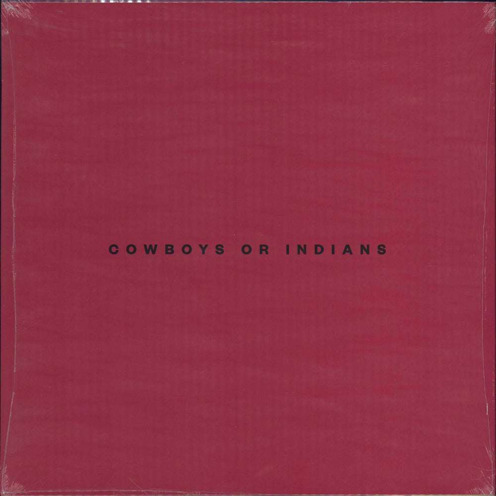 Unkle Cowboys Or Indians - Sealed UK 12" vinyl single (12 inch record / Maxi-single)