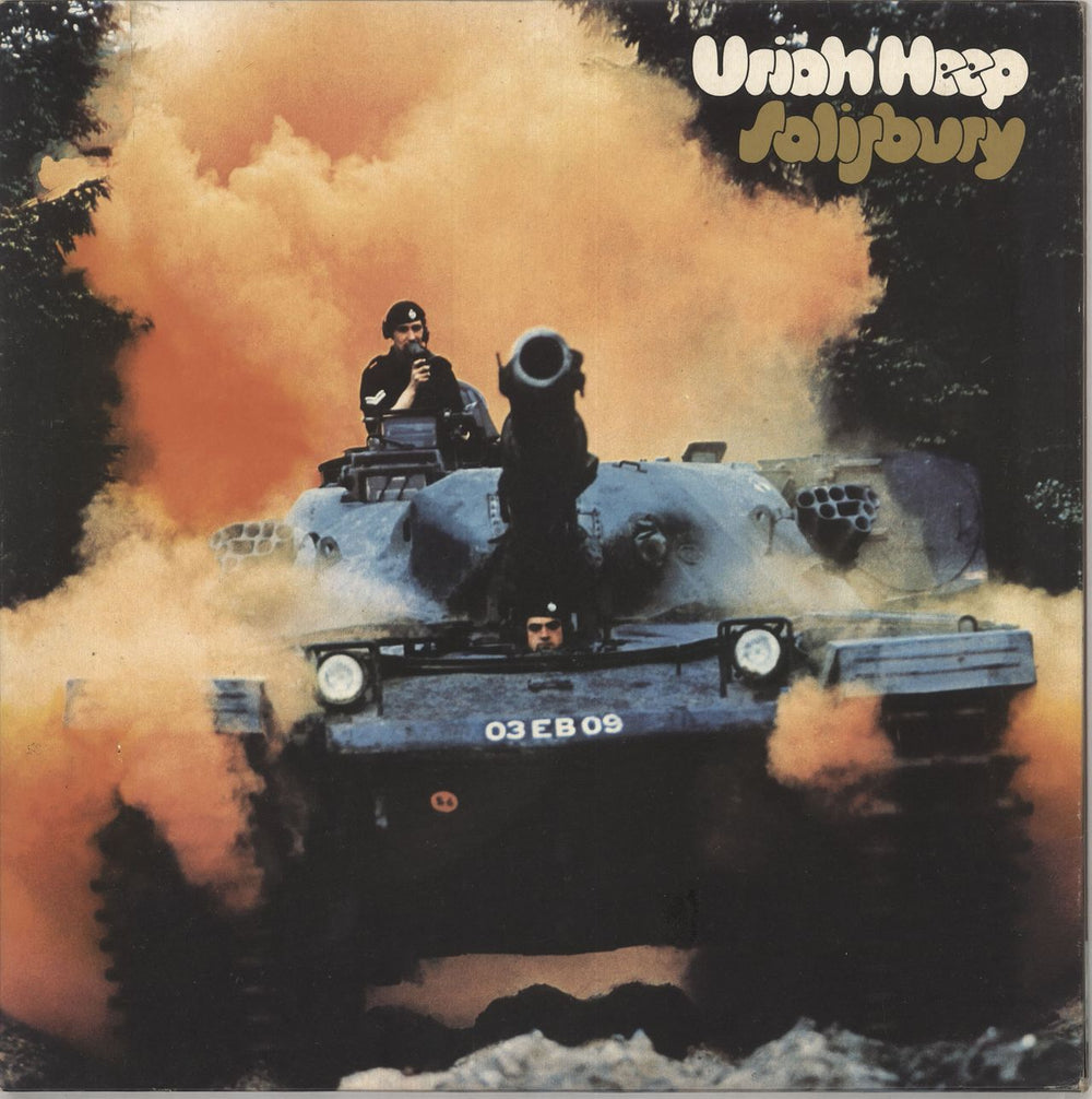 Uriah Heep Salisbury UK vinyl LP album (LP record) ILPS9152