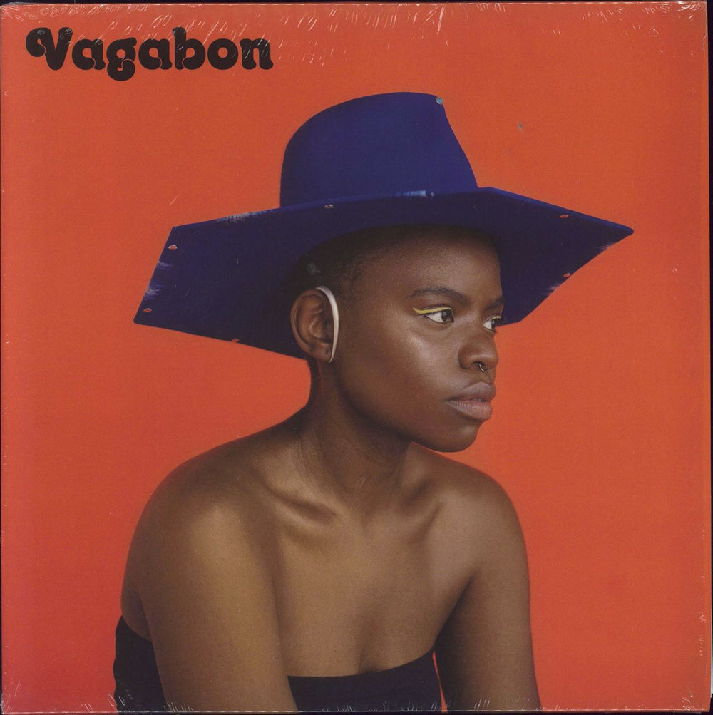 Vagabon Vagabon - Blue + Signed Print US vinyl LP album (LP record) 075597923988