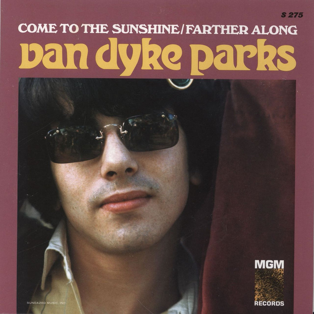 Van Dyke Parks Come To The Sunshine - RSD BF13 US 7" vinyl single (7 inch record / 45) S275