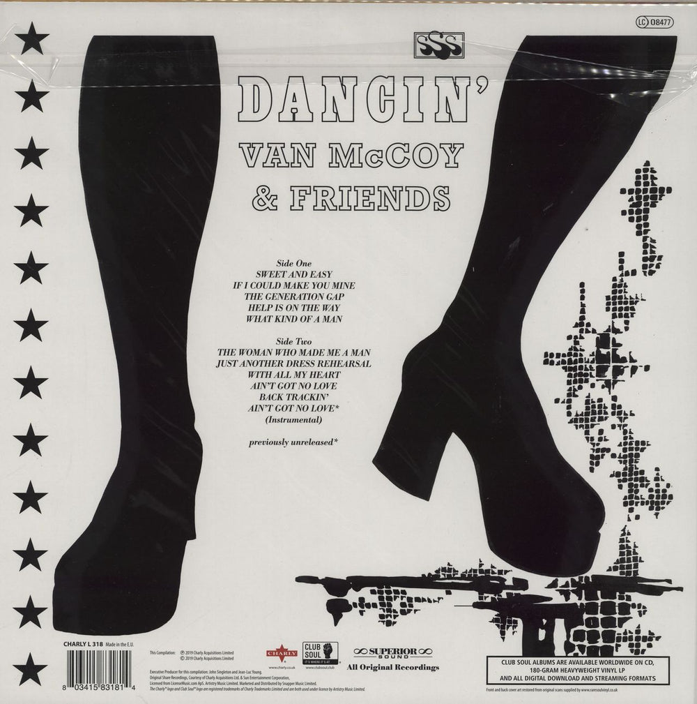 Van McCoy Dancin' - 180g UK vinyl LP album (LP record) 803415831814