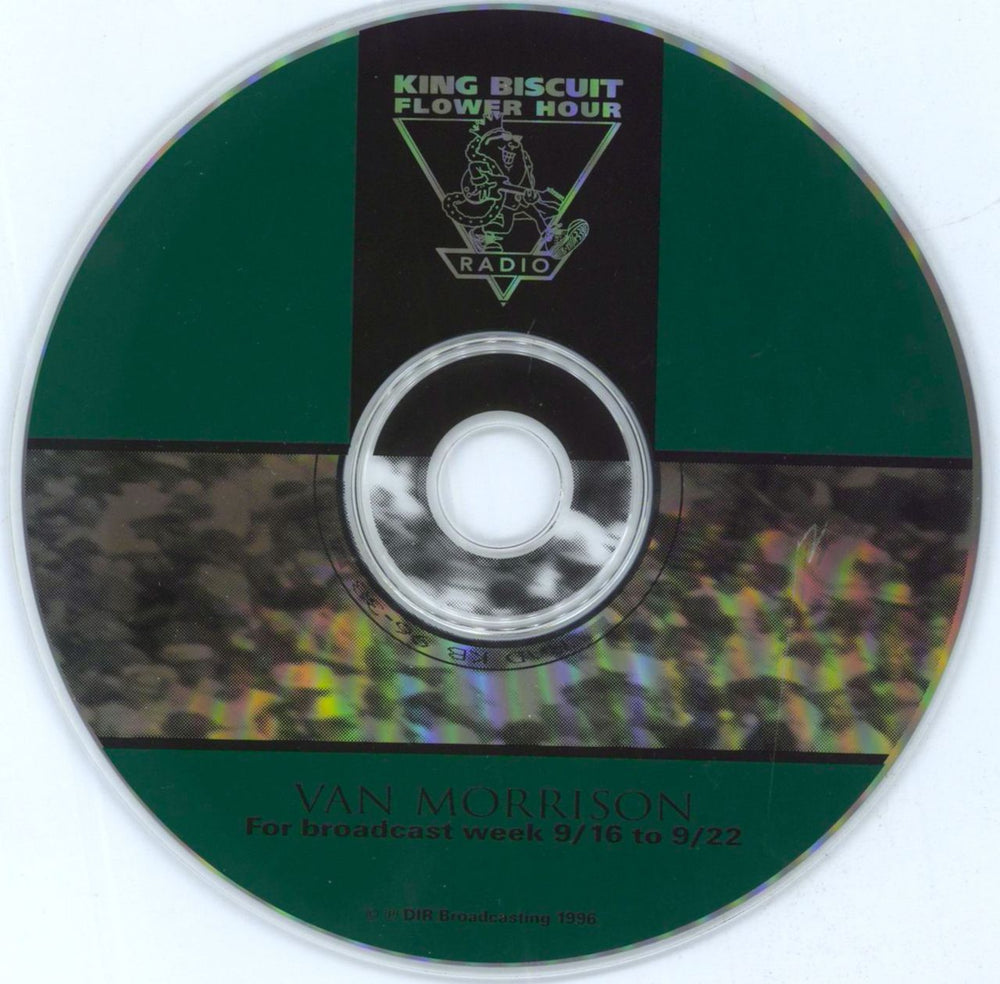 Van Morrison King Biscuit Flower Hour - 96-38 US CD album (CDLP) 96-38