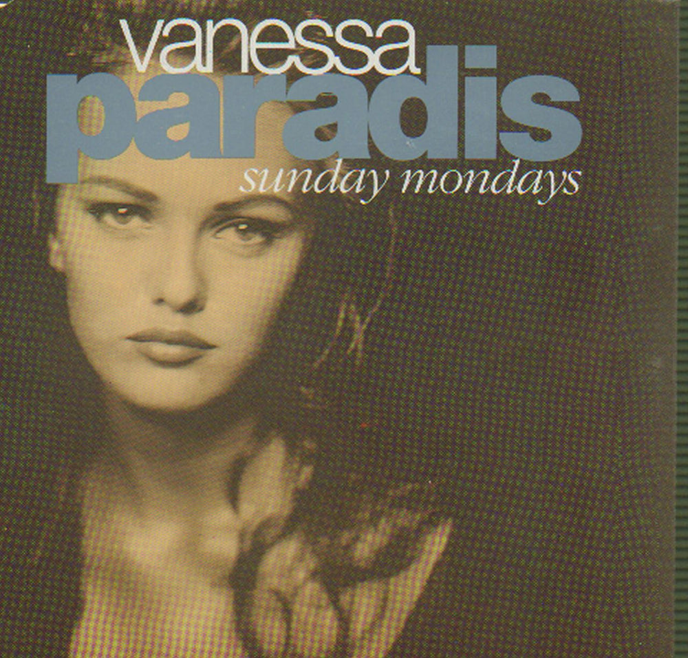 Vanessa Paradis Sunday Mondays - Radio Promo UK Promo CD single (CD5 / 5") PZCDD251DJ