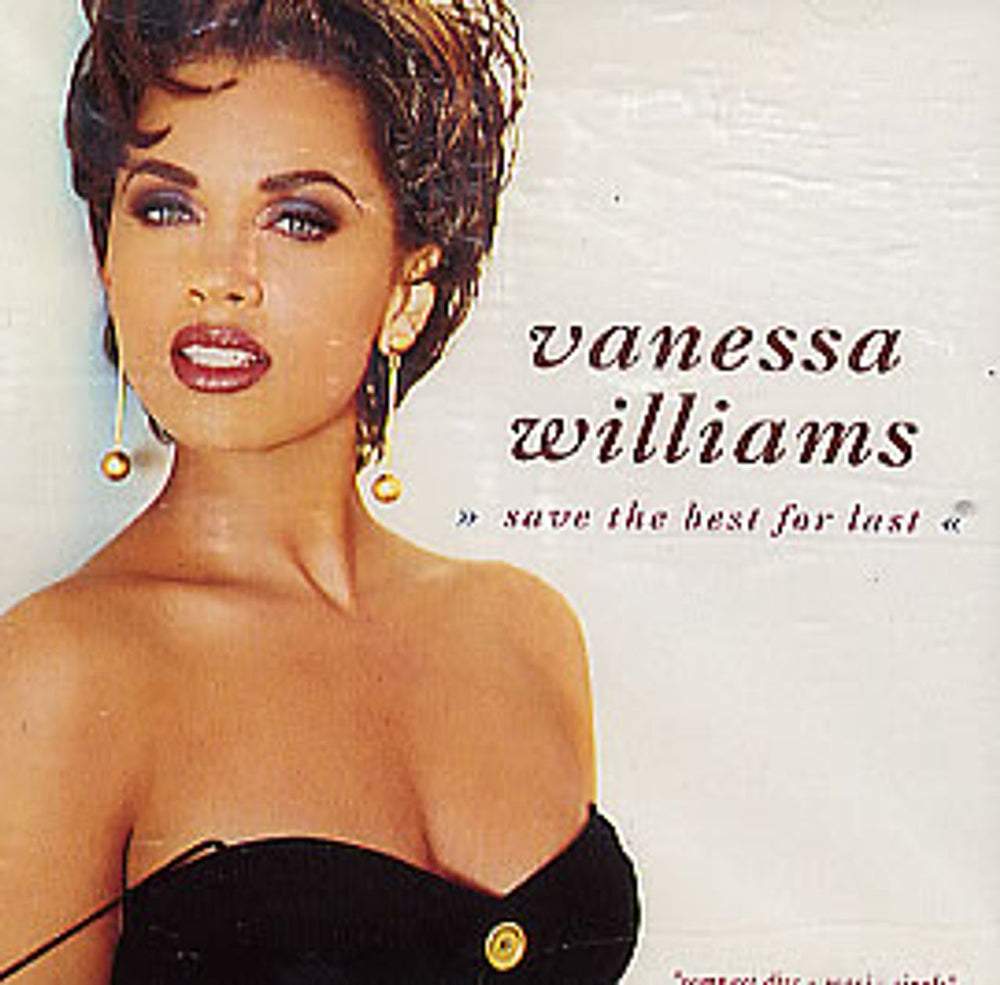 Vanessa Williams Save The Best For Last US CD single (CD5 / 5") 865137-2