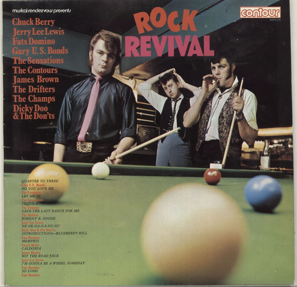 Various-50s/Rock & Roll/Rockabilly Rock Revival UK vinyl LP album (LP record) 6870535