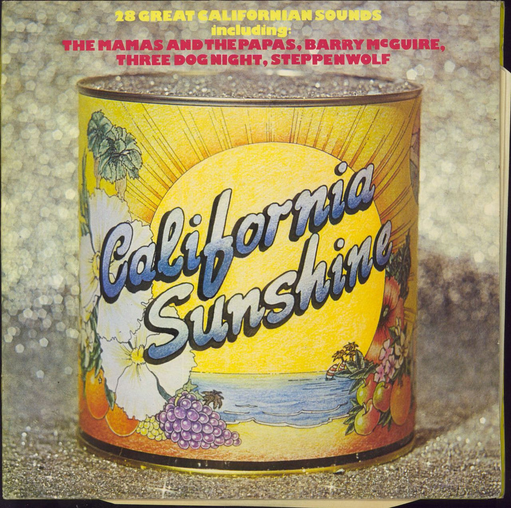 Various-60s & 70s California Sunshine-EX UK 2-LP vinyl record set (Double LP Album) ABSD302